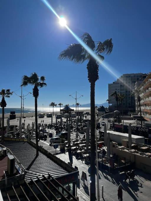 Appartement 20 Mts Plage, Pl Mediterranee, Vue Mer Parking Canet Exterior foto