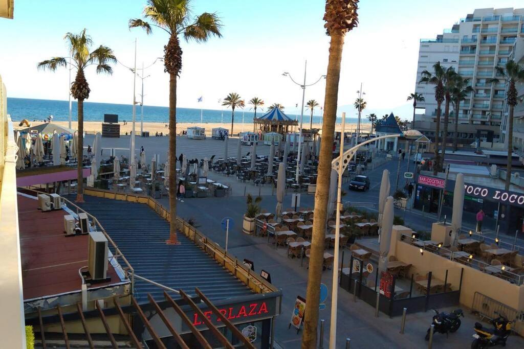 Appartement 20 Mts Plage, Pl Mediterranee, Vue Mer Parking Canet Exterior foto
