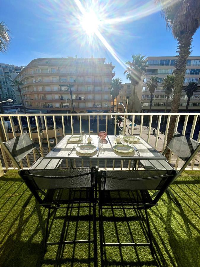 Appartement 20 Mts Plage, Pl Mediterranee, Vue Mer Parking Canet Exterior foto