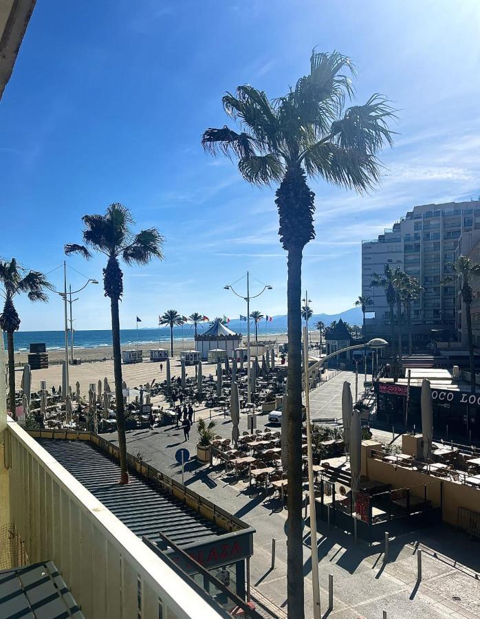 Appartement 20 Mts Plage, Pl Mediterranee, Vue Mer Parking Canet Exterior foto