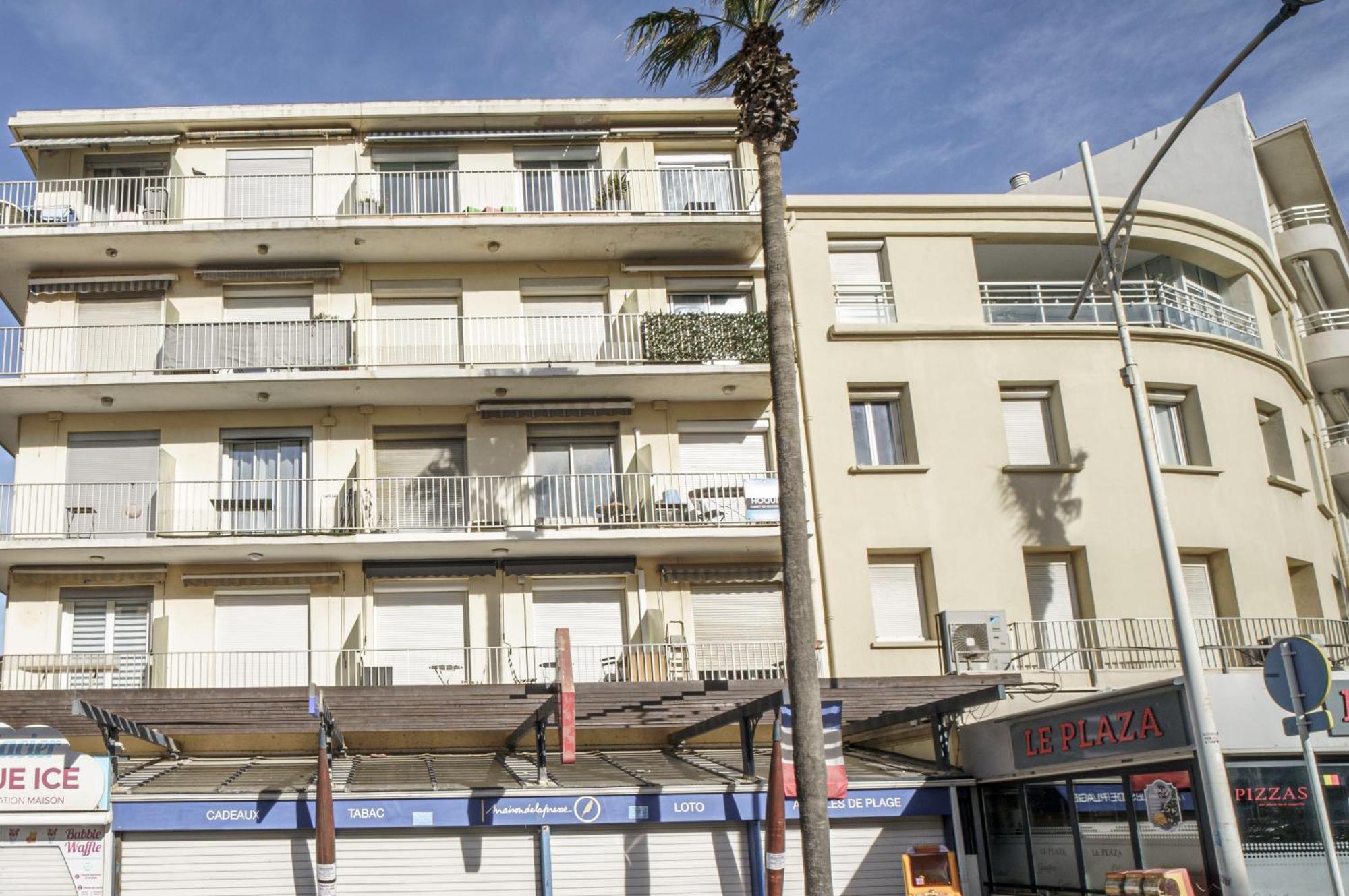 Appartement 20 Mts Plage, Pl Mediterranee, Vue Mer Parking Canet Exterior foto