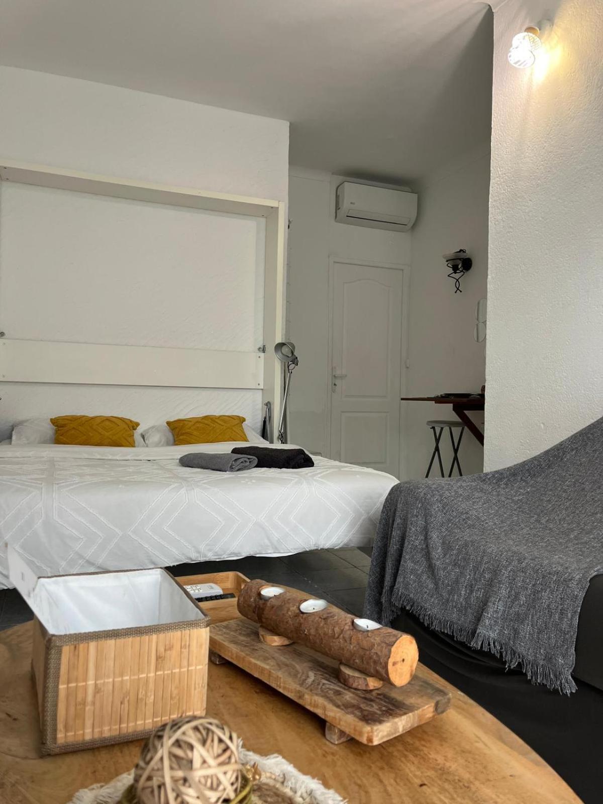 Appartement 20 Mts Plage, Pl Mediterranee, Vue Mer Parking Canet Exterior foto