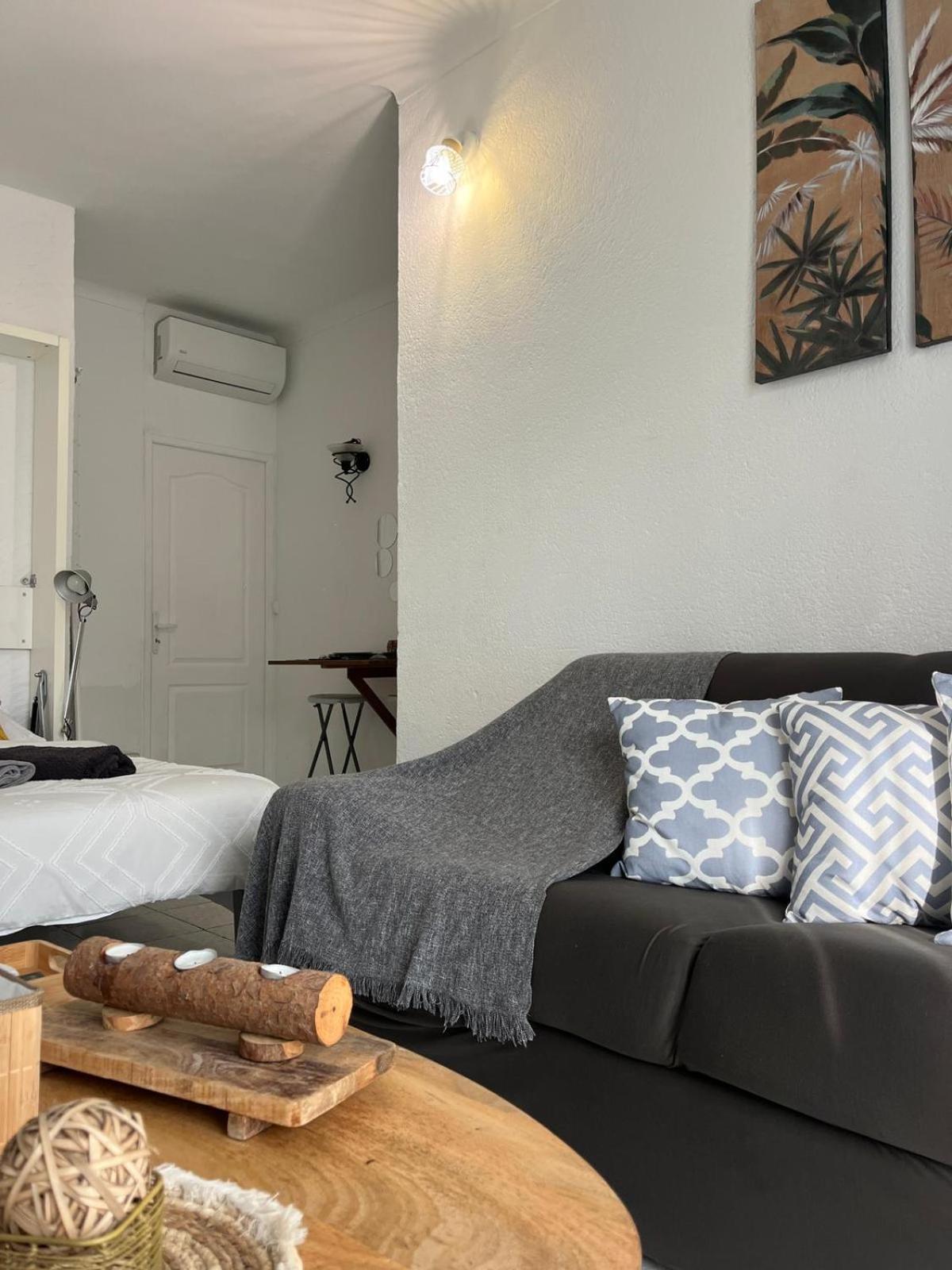 Appartement 20 Mts Plage, Pl Mediterranee, Vue Mer Parking Canet Exterior foto