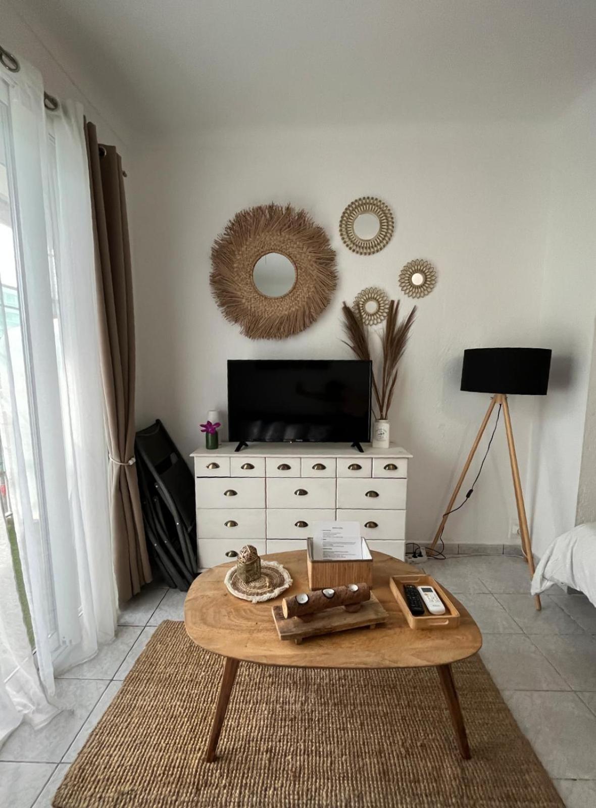 Appartement 20 Mts Plage, Pl Mediterranee, Vue Mer Parking Canet Exterior foto